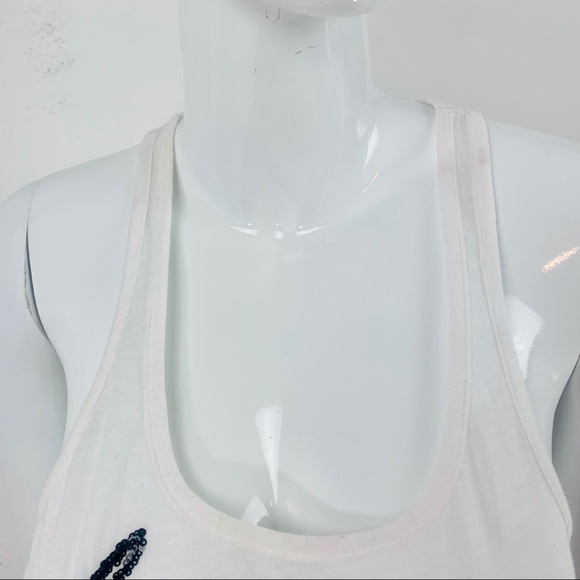 Victoria Secrets Pink White 86  Black Sequin - Picture 8 of 8